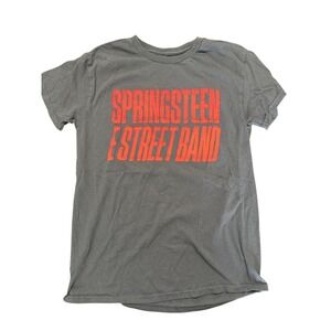 Bruce Springsteen E Street Band 2023 Tour TShirt Women's Small Black Graphic Tee